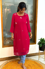 Blush georgette 572TA