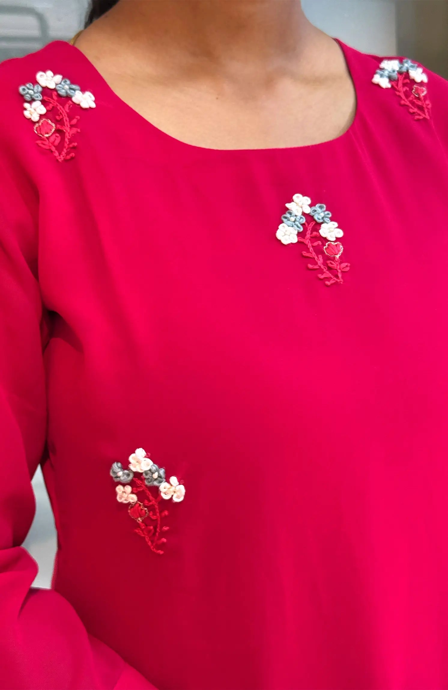 Blush georgette 572TA