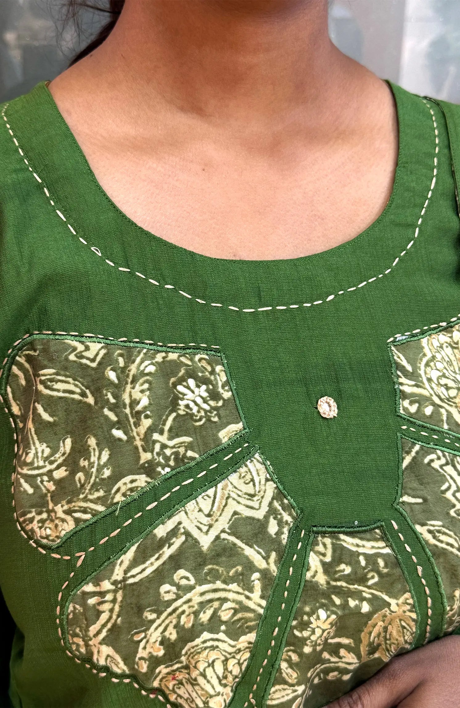 Printed green symphony 548C