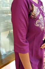 Printed purple symphony 570